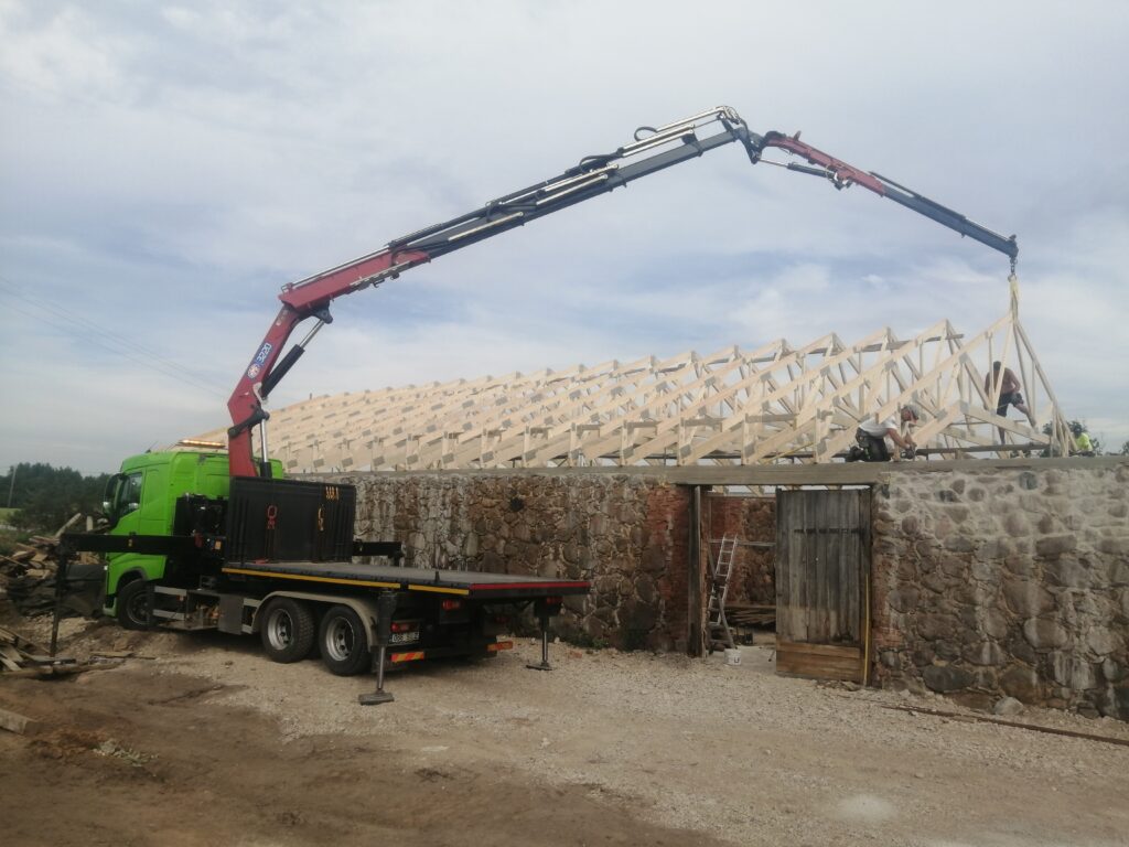 Tõstetööd Viljandis