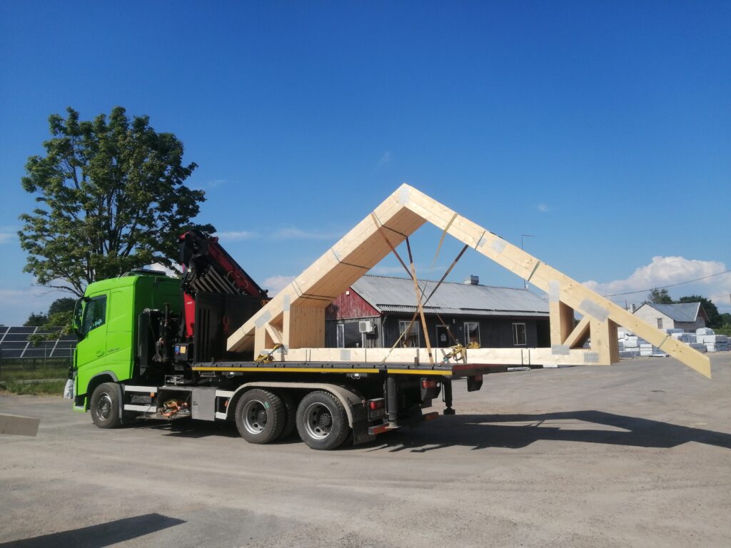 Ehitusmaterjalide vedu - Veoteenus Viljandis