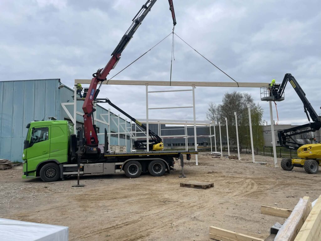 Tõstetööd Viljandis