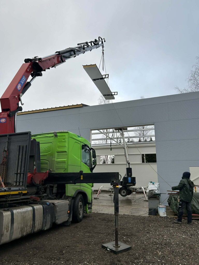 Tõstetööd Viljandis